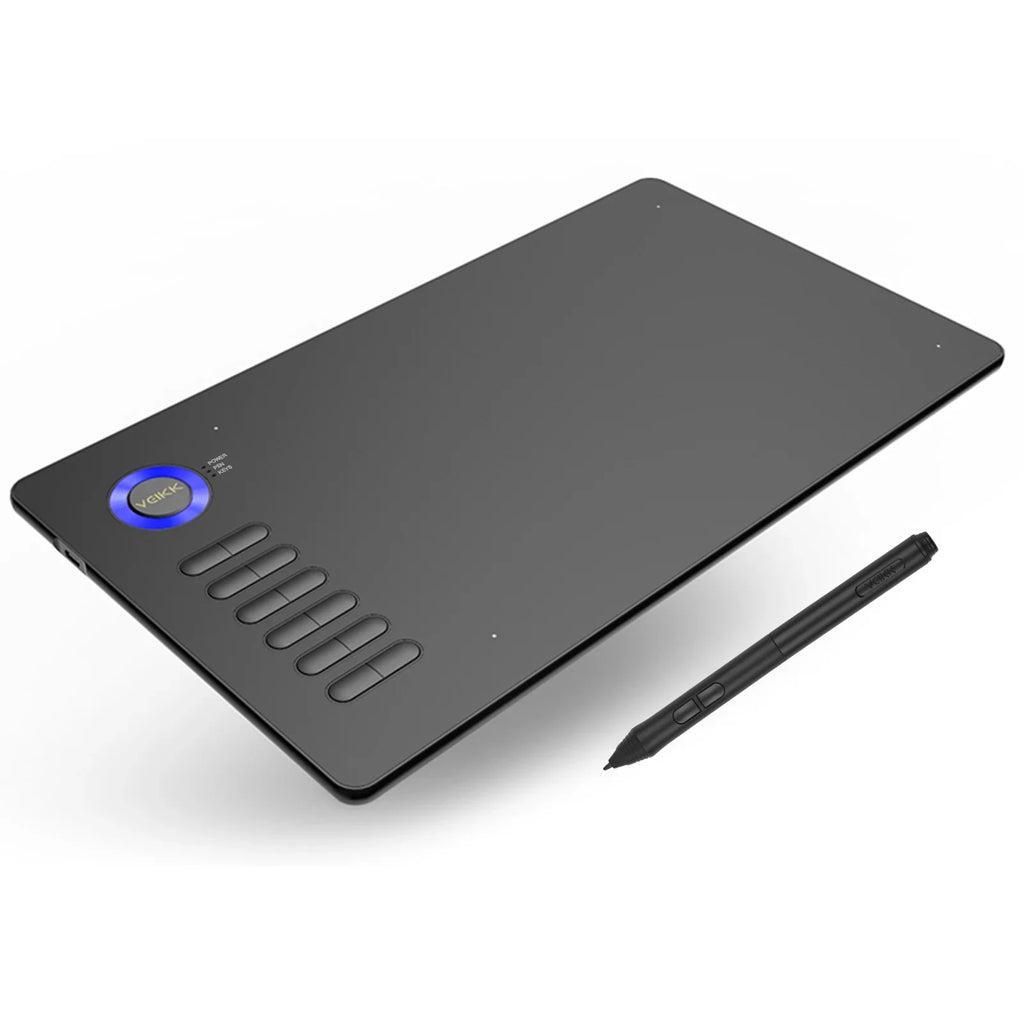 VEIKK Tablet,10x6in 8192 12 Tablet 10x6in 8192 A15 Tablet Windows Android 12 10x6inch 250rps 5080lpi Laptop Pc 12 5080lpi Resolution Tablet 8192 Sensitivity Battery-free 8192 Sensitivity