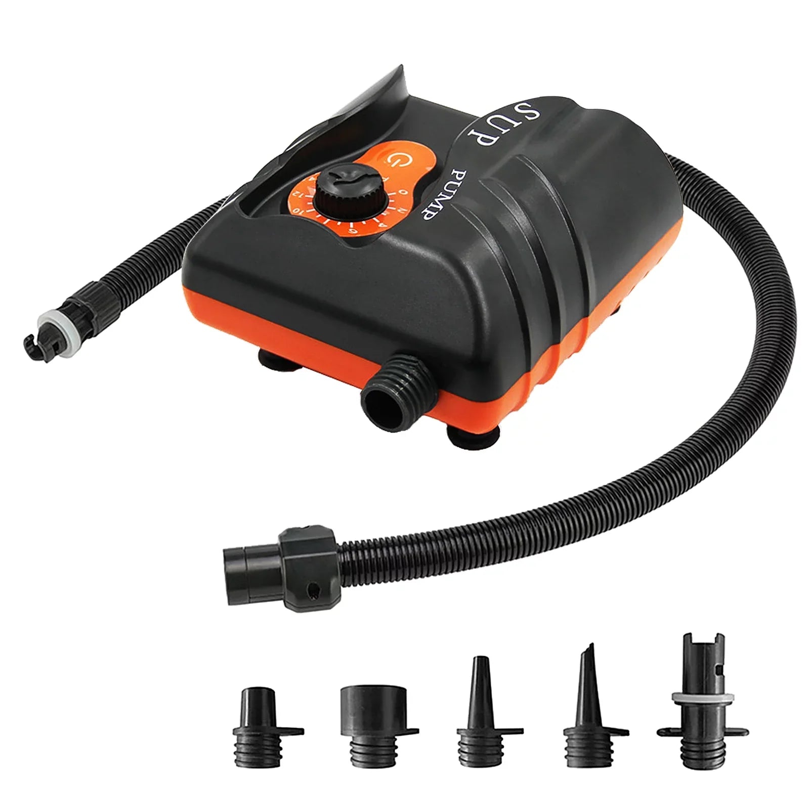 STERMAY 16PSI Electric Inflation Air Pump with 6PCS Nozzles Inflatable and Craft