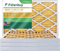 Filterbuy 8x24x2 MERV 11 Pleated HVAC AC Furnace Air Filters (4-Pack)