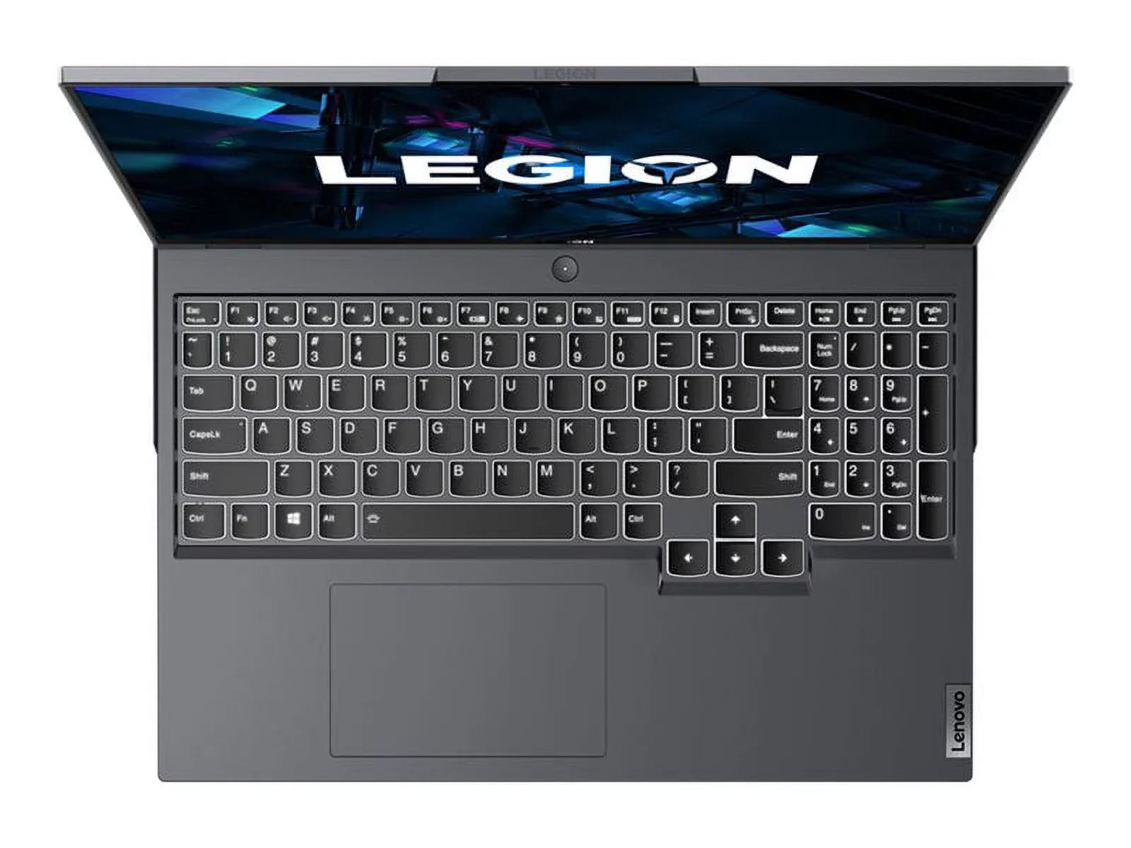 Lenovo Legion 5 Pro 16ITH6H 82JD - Intel Core i7 11800H / 2.3 GHz - Win 10 Pro 64-bit - GF RTX 3070 - 32 GB RAM - 1 TB SSD NVMe x 2 - 16" IPS 2560 x 1600 (WQXGA) @ 165 Hz - Wi-Fi 6 - black (bottom), storm gray (top) - kbd: US - with 1 Year Legion Ul