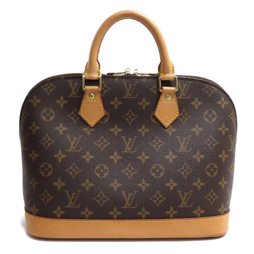 Pre-Owned LOUIS VUITTON Alma Handbag Monogram Brown M51130 BA0030 Women's (Good)