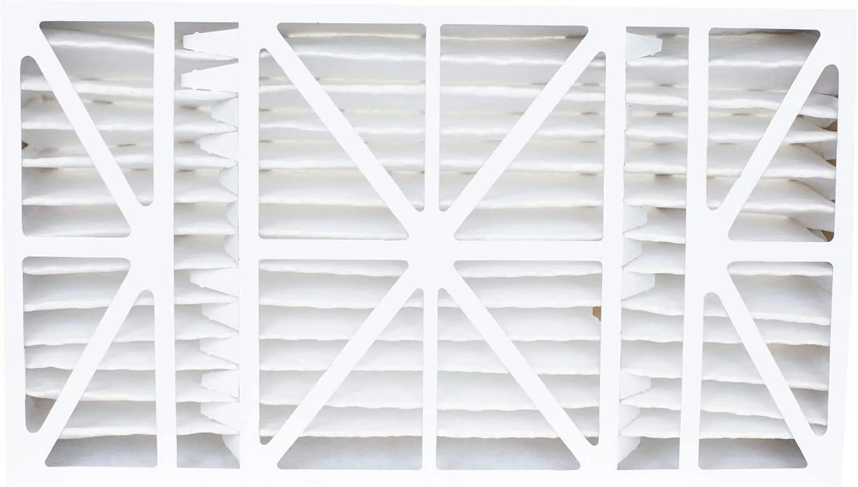Filterbuy 16x28x6 MERV 13 Pleated HVAC AC Furnace Air Filters Aprilaire Space-Gard 2400 (4-Pack)