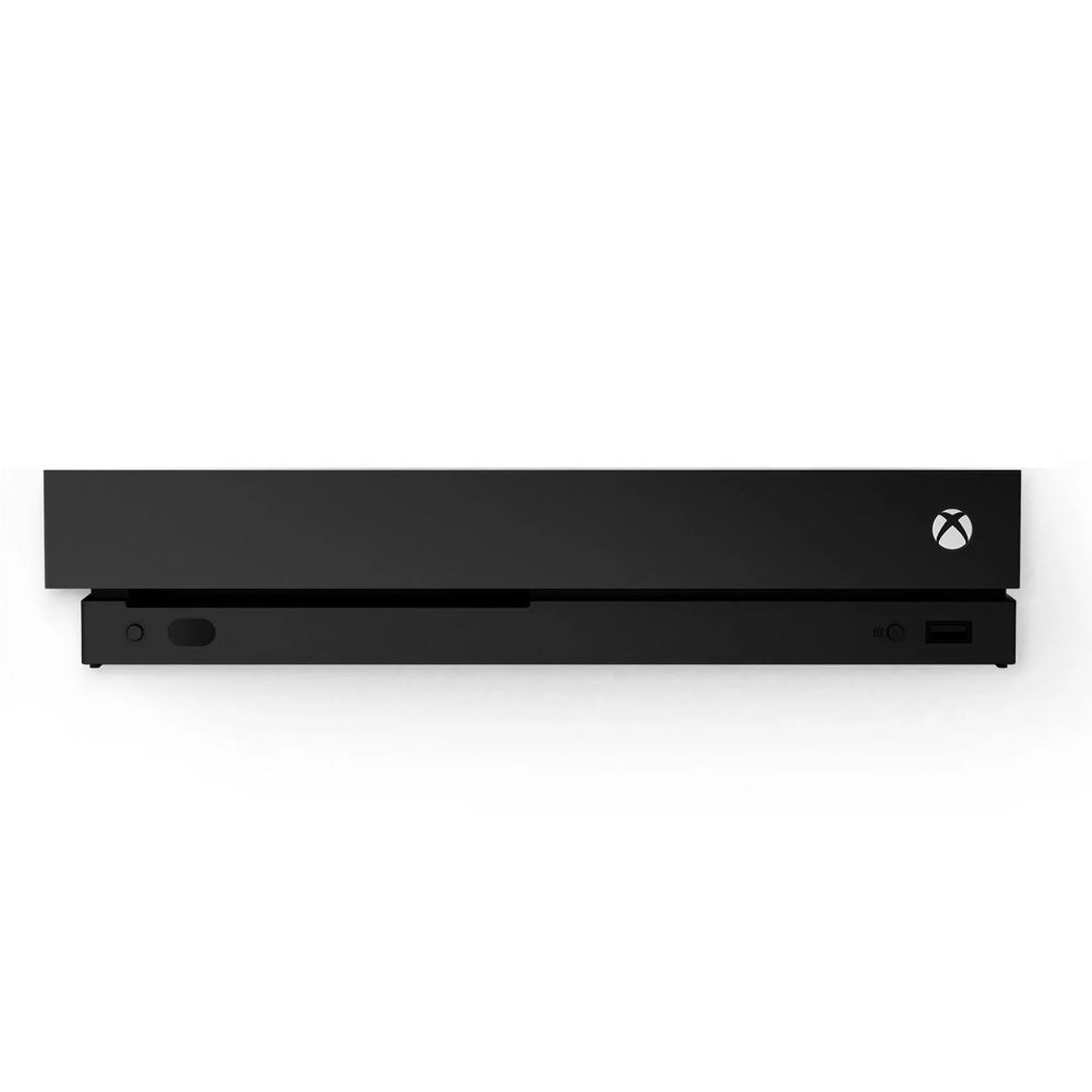 Microsoft Xbox One X 1TB, 4K Ultra HD Black with BOLT AXTION Cleaning Kit Headset Bundle Like New