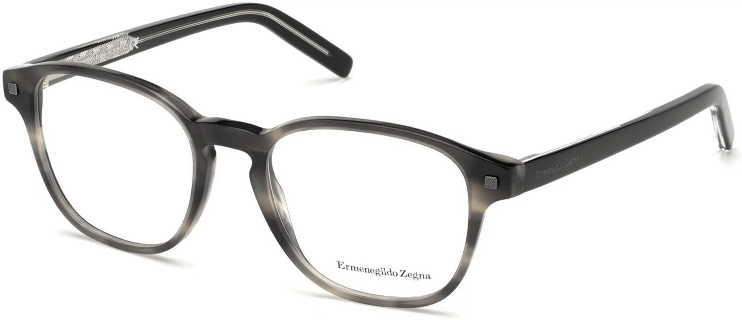 Ermenegildo Zegna Demo Square Men's Eyeglasses EZ5169 020 52