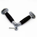 V Shaped Press DownBar, Strength Training Deluxe Single Double D Handle Tricep Rope, V-Shaped Rotating Straight Press Down Bar Weight Workout, Cable Machine Accessories
