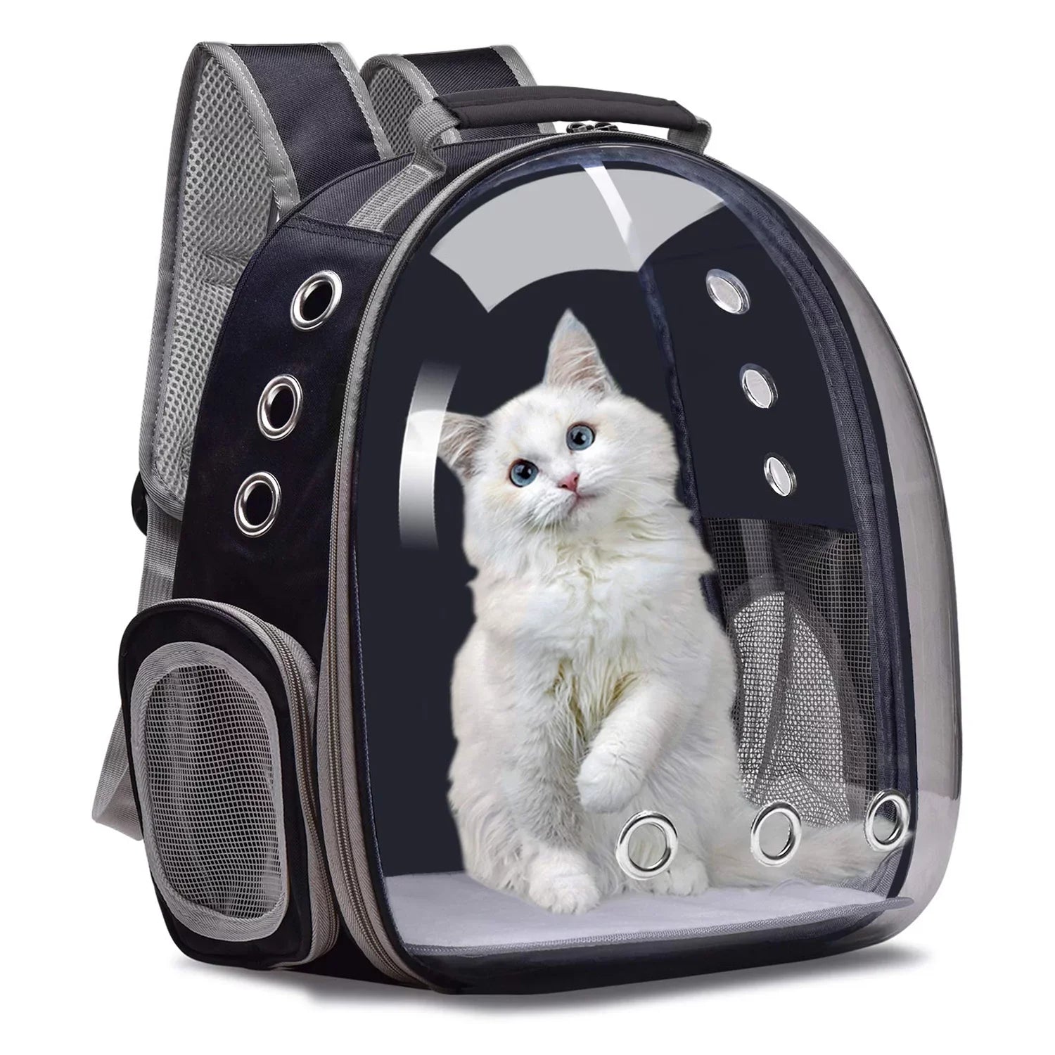 Bubble Pet Carrier Backpack,Airline-Approved Cats and Puppies,Designed Travel, Hiking, and Outdoor Adventures