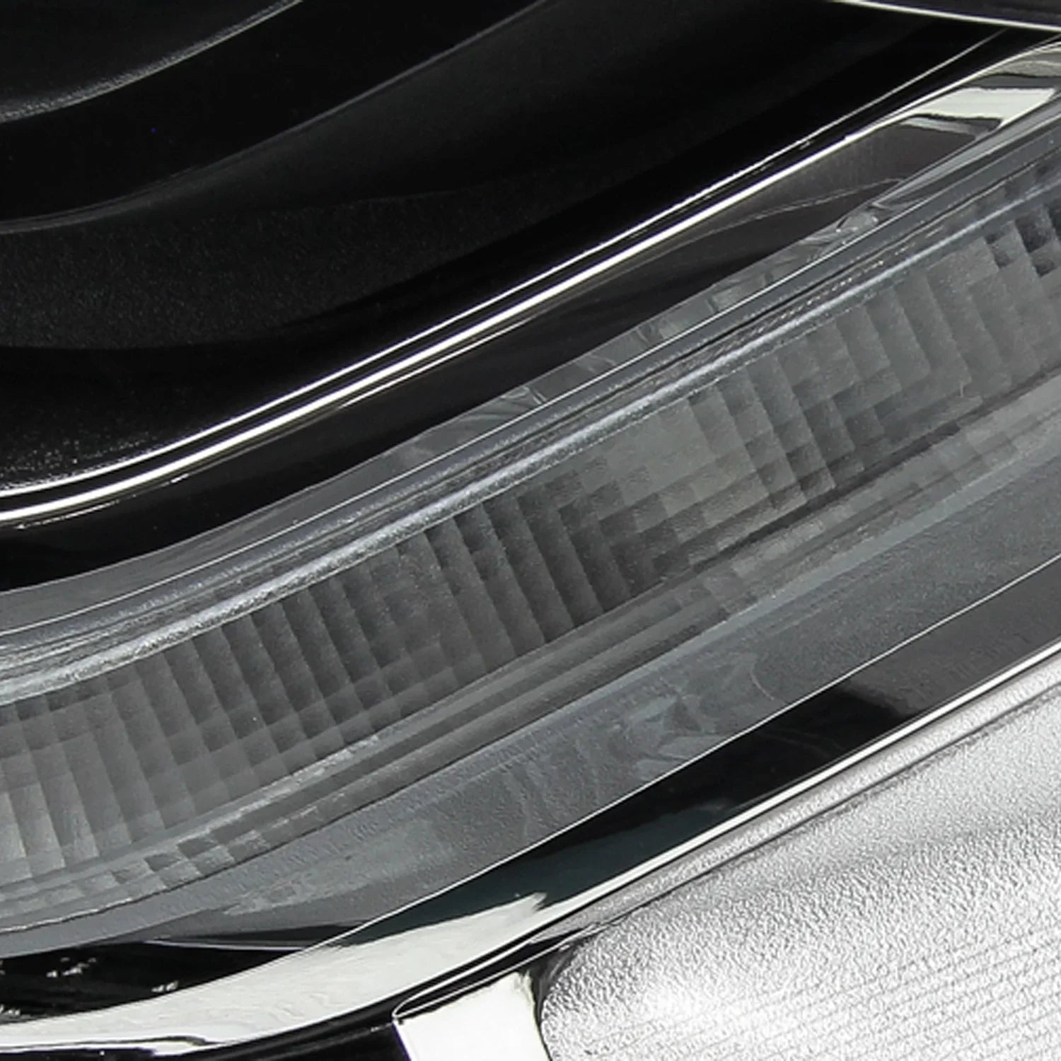AKKON - Fits 2018 2019 2020 2021 Chevy Equinox [HID/Xenon Type] LED DRL Chrome Headlight Driver Left Side Headlamp 18 19 20