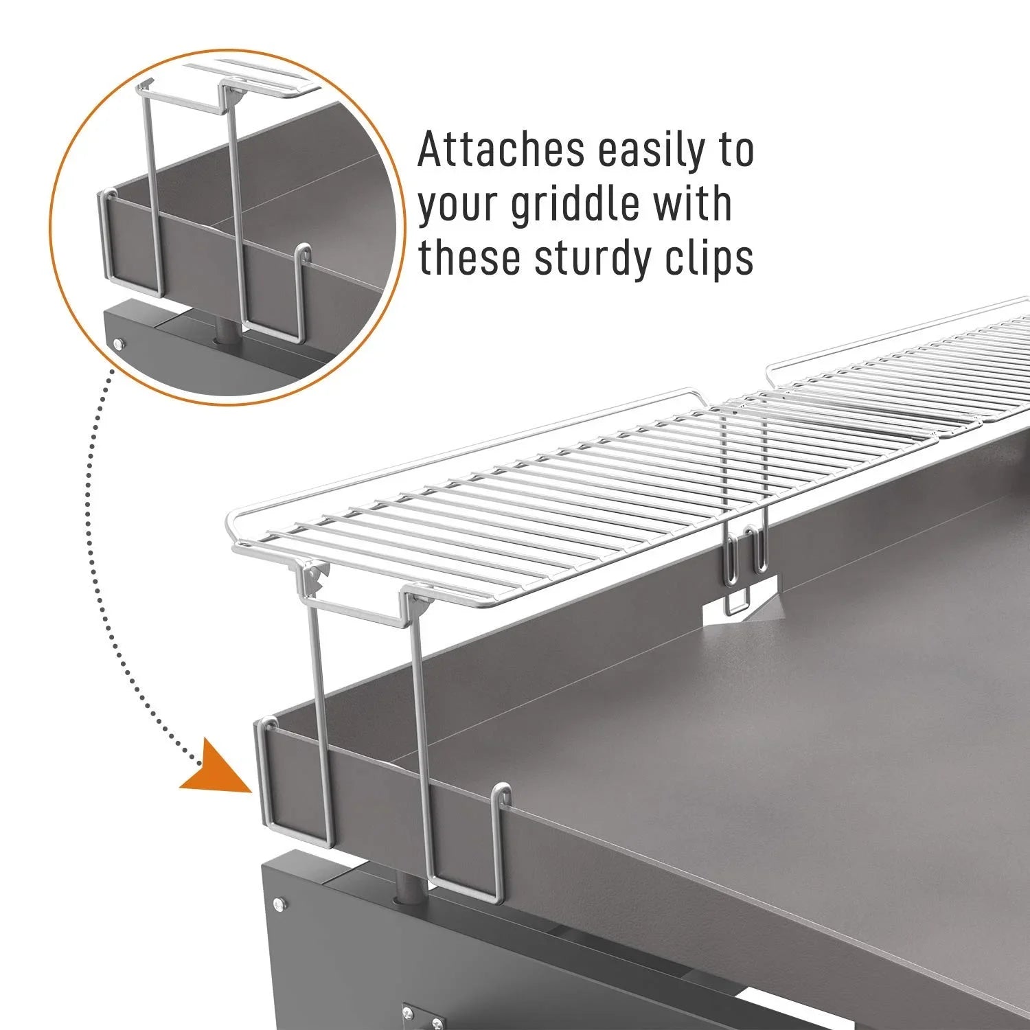 Yukon Glory 31.5" Stainless Steel Griddle Warming Rack Designed Blackstone Griddles