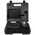 Brother P-touch Business Professional Connected Label Maker PT-D610BTVP with Bluetooth® Connectivity, includes carry case and 4m Black Print on Clear Sample Label Tape ~1/2” (12mm).