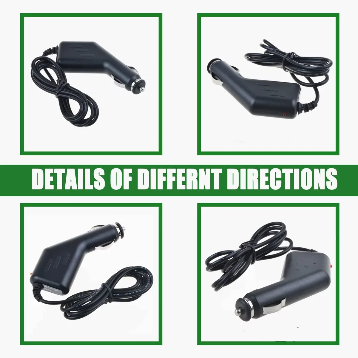 KONKIN BOO 5V Car DC Adapter Replacement Cortex A8 Google Android 2.3 Tablet PC Auto Vehicle Watercraft RVPlug Power Supply Cord Charger Cable PSU