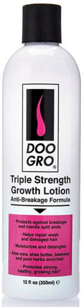 DOO GRO Triple Strength Anti-Breakage Growth Lotion, 12 oz (Pack of 3)