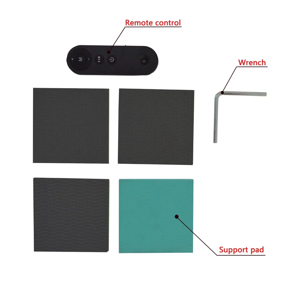 EQCOTWEA Home Small Smart Treadmill Silent 1-8km/h Black