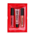 Smashbox GLOSS ANGELES TRIO: Reusable Box with Rose Gold Shimmer, Crystal Clear, Midtone Berry .34 fl oz