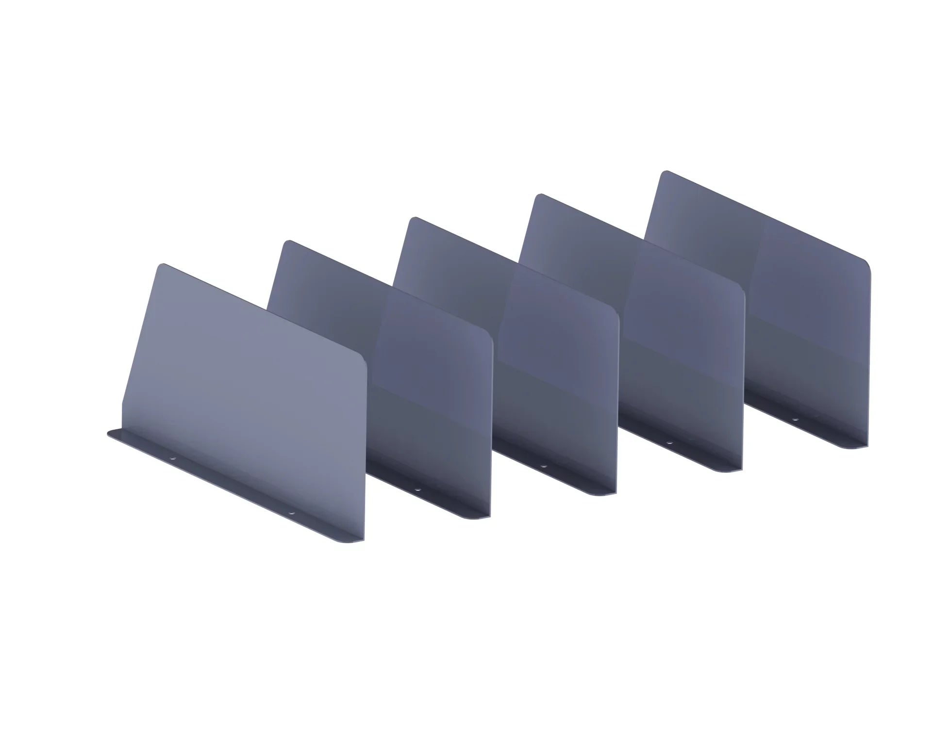 Masterack 022528KP 7 x 16 in. Shelf Divider, Set of 5