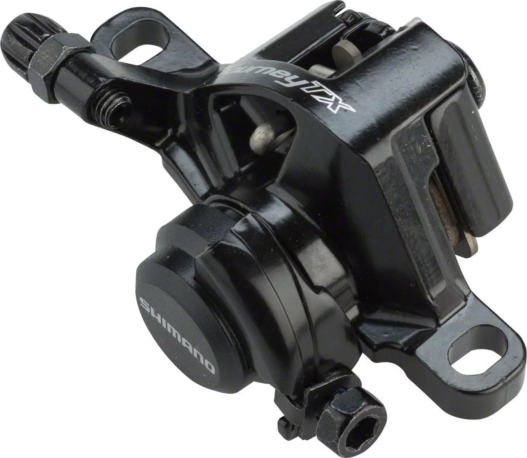 Shimano Tourney BR-TX805 Mechanical Disc Brake Caliper with B01S Resin Pads