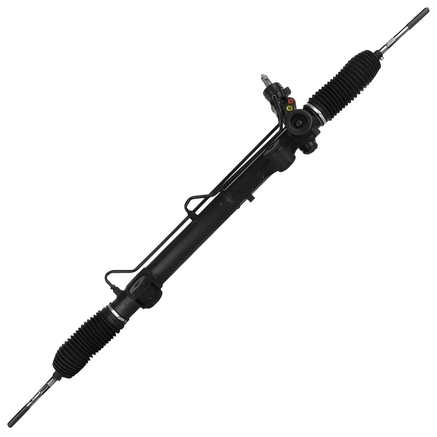 Detroit Axle - Power Steering Rack & Pinion + Front Upper Control Arms + Wheel Hubs + Suspension Kit Replacement Ford F-150 Lincoln Mark LT 4WD w/ABS ; Straight Sway Bars - 11pc Set