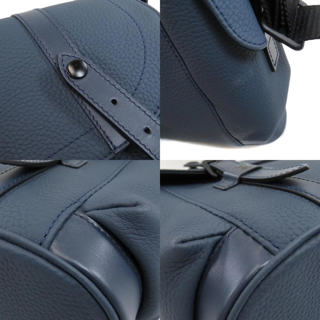 Pre-Owned Louis Vuitton M58475 Christopher Shoulder Bag Taurillon Leather Men's (Good)