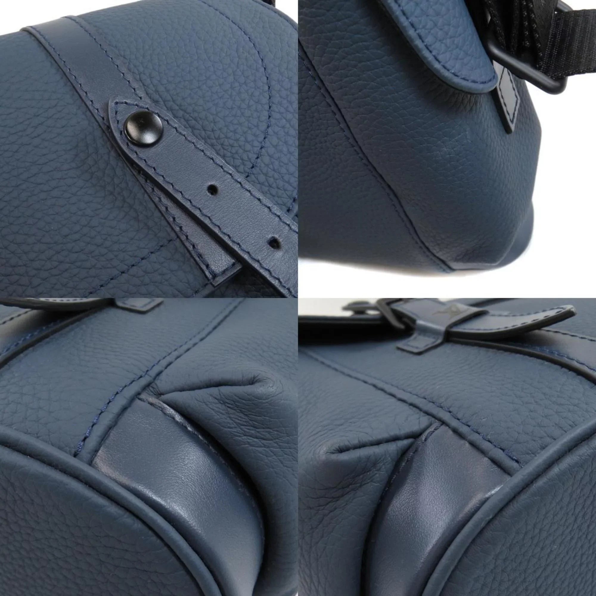 Pre-Owned Louis Vuitton M58475 Christopher Shoulder Bag Taurillon Leather Men's (Good)