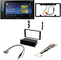 KIT2607 Bundle with Pioneer Multimedia DVD Car Stereo and Installation Kit - 2014-2015 Nissan Rouge w/Base Radio / Bluetooth Touchscreen, Backup Camera, 2 Din Dash Kit