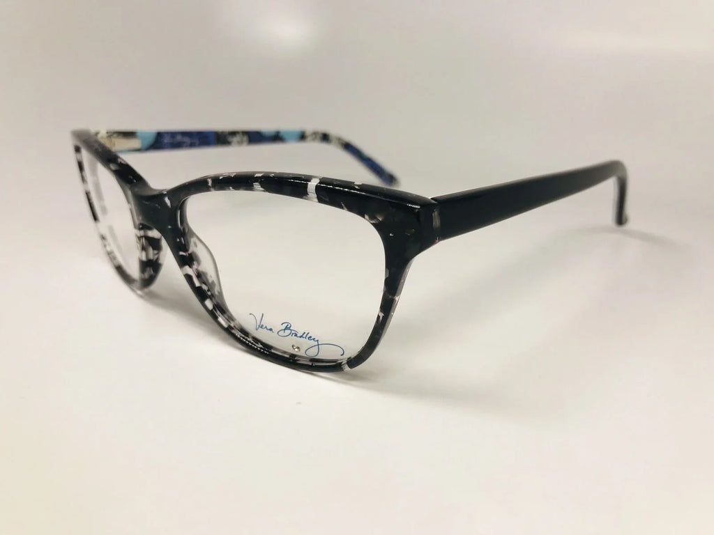 New Authentic Vera Bradley Emerson Blue Bayou Eyeglasses 53mm with Case