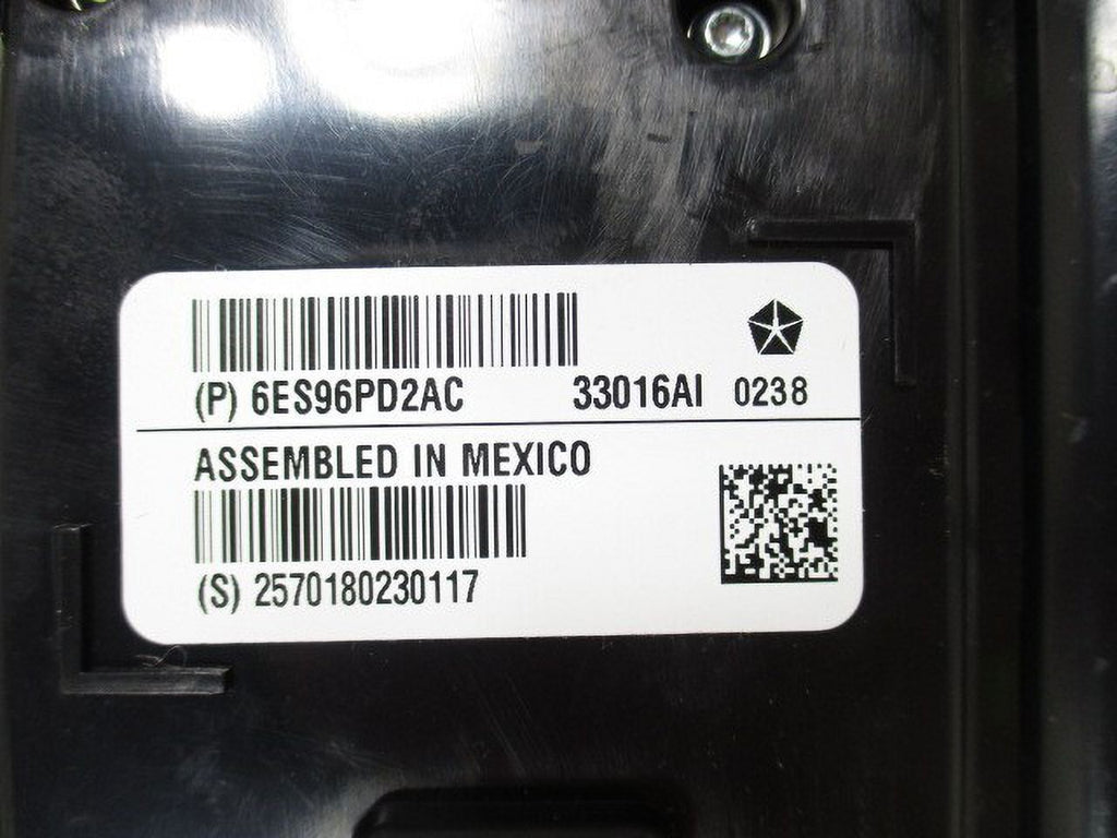 Pre-Owned 2018-2021 Chrysler Pacifica Gray Over Roof Mounted Lamp Console OEM LKQ (Good)