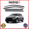 Smoke Window Sun Vent Visor Rain Guards Deflectors Hyundai Kona 2018-2023