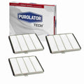 3 pc Purolator TECH TC45459 Cabin Air Filters 224897 24897 453-1006 4897 61624897 89897 94897 AF1204 ALC-5228 AQ1054 C45459 C45459P CAF1770 CAF1770M CAF5459 CAF7770 CCF7770 CF1026 CF160 CF8813