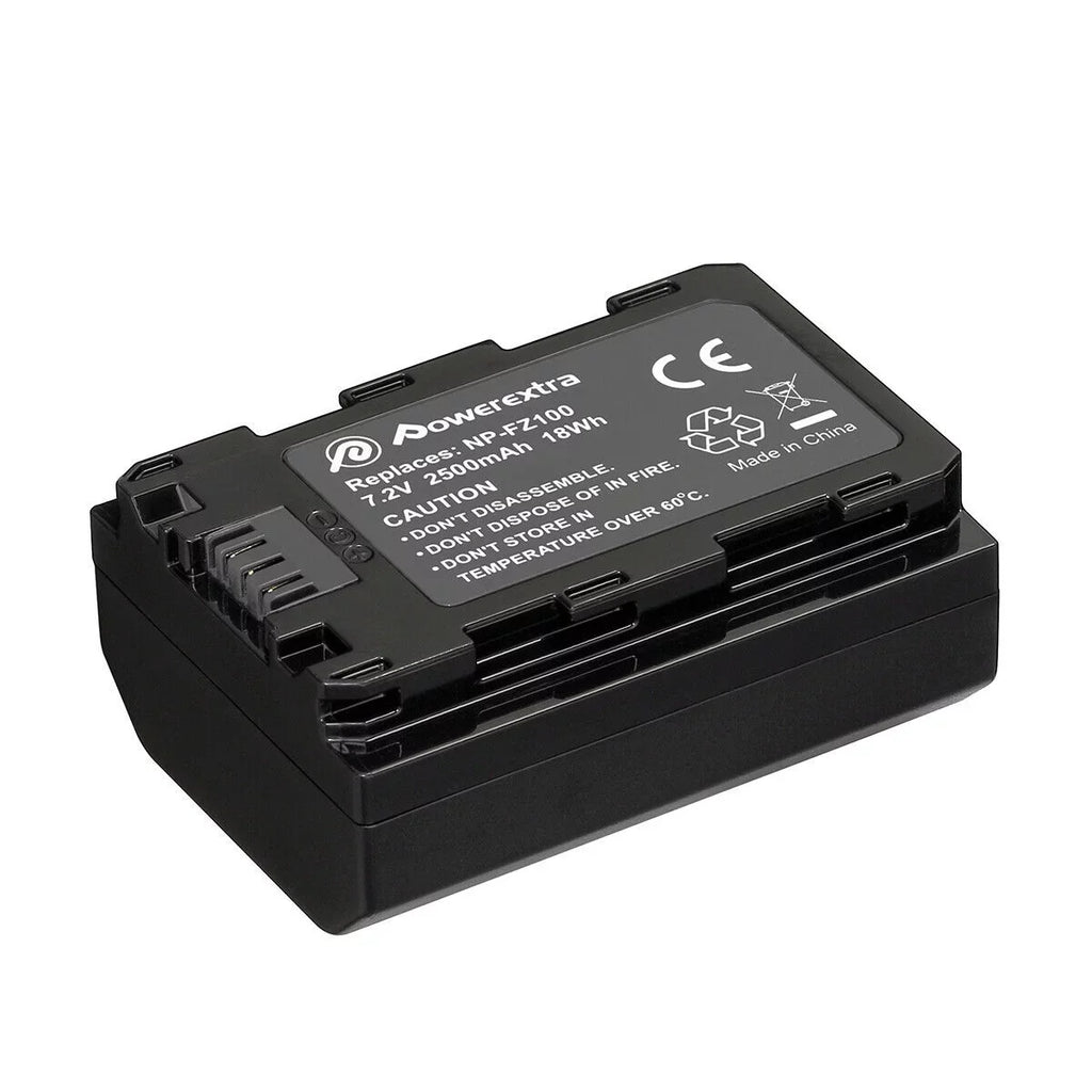 2500mAh Battery Sony NP-FZ100 Sony Alpha A9 A7 III A7R III DSLR Camera