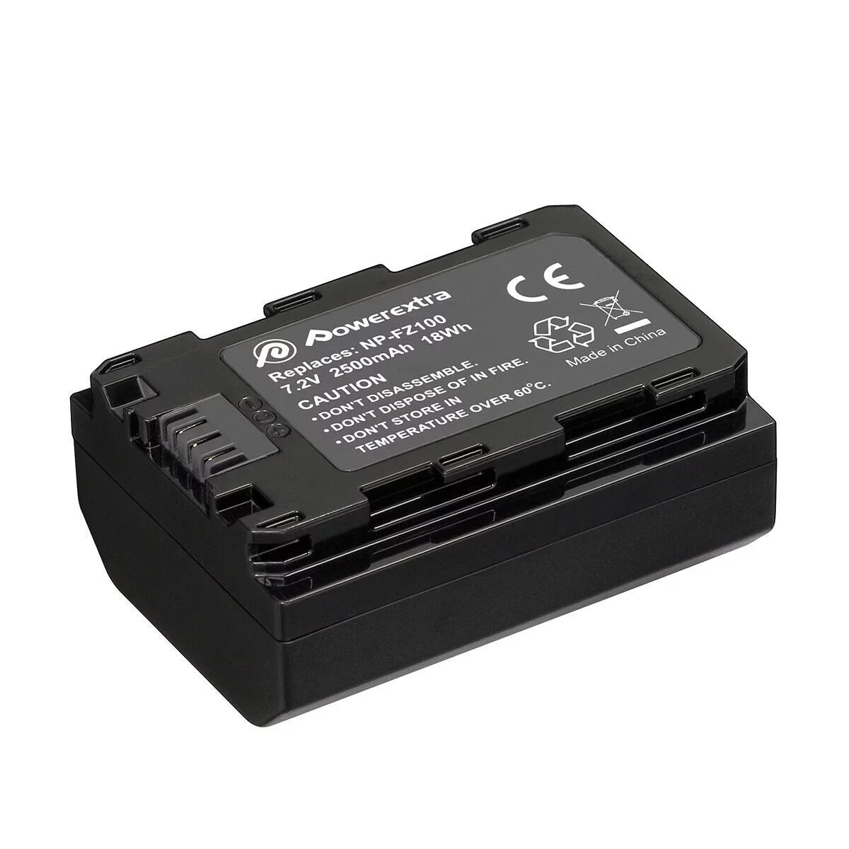 2500mAh Battery Sony NP-FZ100 Sony Alpha A9 A7 III A7R III DSLR Camera