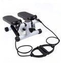 Mini Stepper with Resistance Band, Stair Stepping Fitness Exercise Home Workout Equipment Full Body Workout