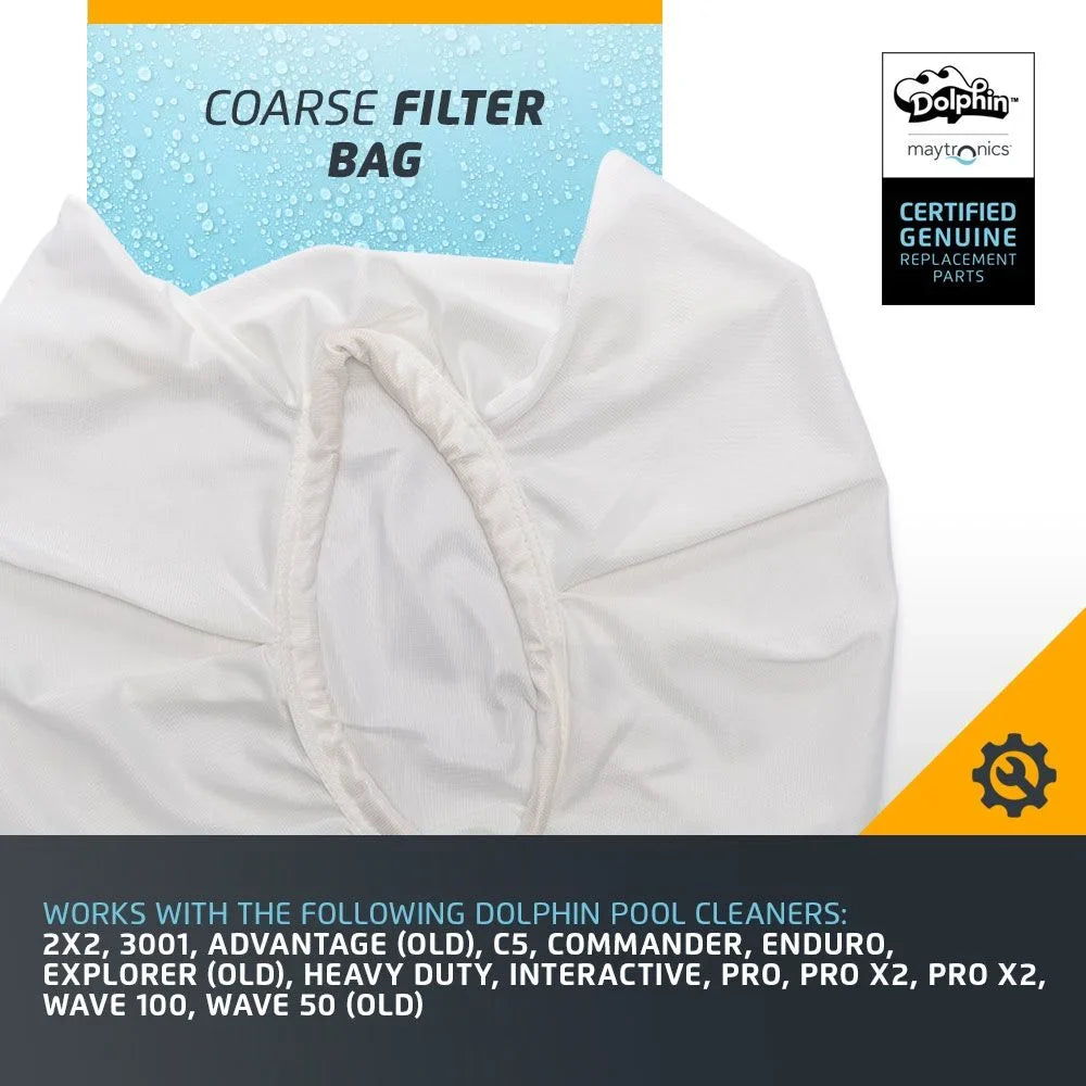 Dolphin Genuine Replacement Part — Coarse Filter Bag Large Debris — Part Number 9995431