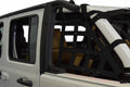 Dirtydog 2018 Fits Jeep Wrangler JLU 4 door Cargo side only Netting Black JL4N18CSBK