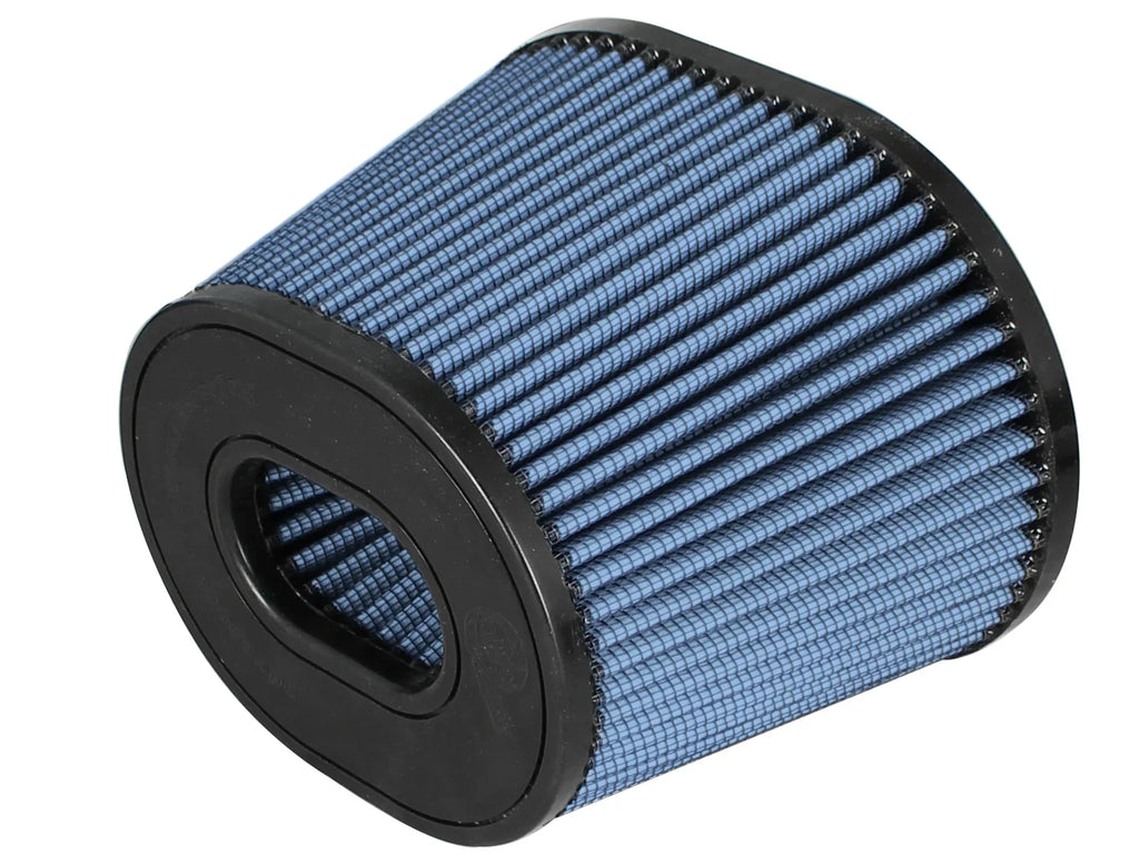 aFe Power 24-91074 Permance Replacement Air Filter, 4 IN F x (9x6-1/2) IN B x (6-3/4x5-1/2) IN T (Inverted) x 6-1/8 IN H, Washable, Oiled Media