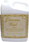 Tyler Candle Company Glamorous Wash Diva Fine Laundry Liquid Detergent - Liquid Laundry Detergent Designed Clothing - Hand and Machine Washable - 3.78L 1Gal Container