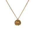 Blue Box Boutique Inc Gold Stainless Steel Capricorn Zodiac Pendant Necklace Women, Teens | Horoscope, Birthday Gift
