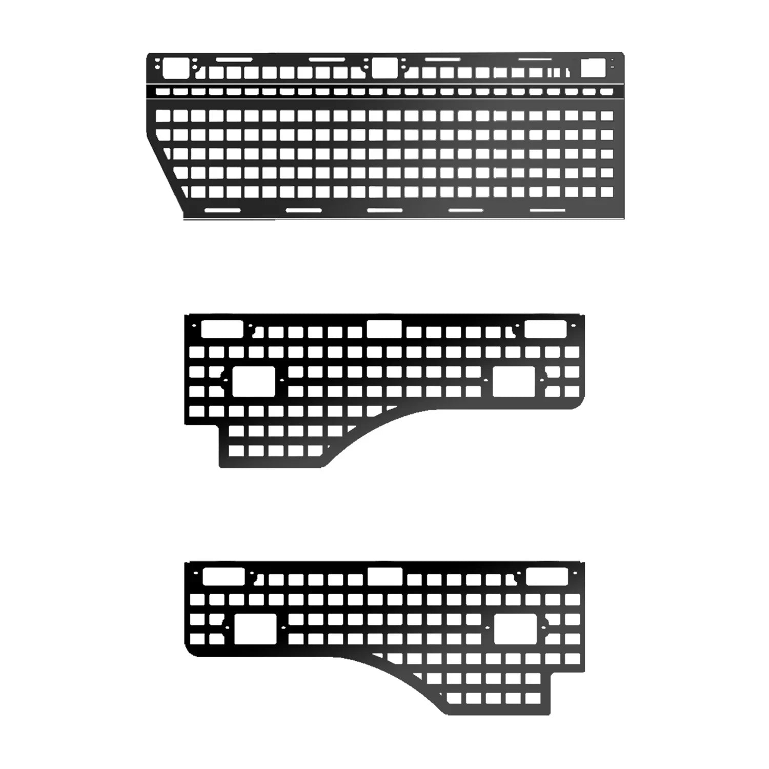 Putco 195031 Molle Panel Fits 15-21 Canyon Colorado Fits select: 2017-2019,2021-2022 CHEVROLET COLORADO