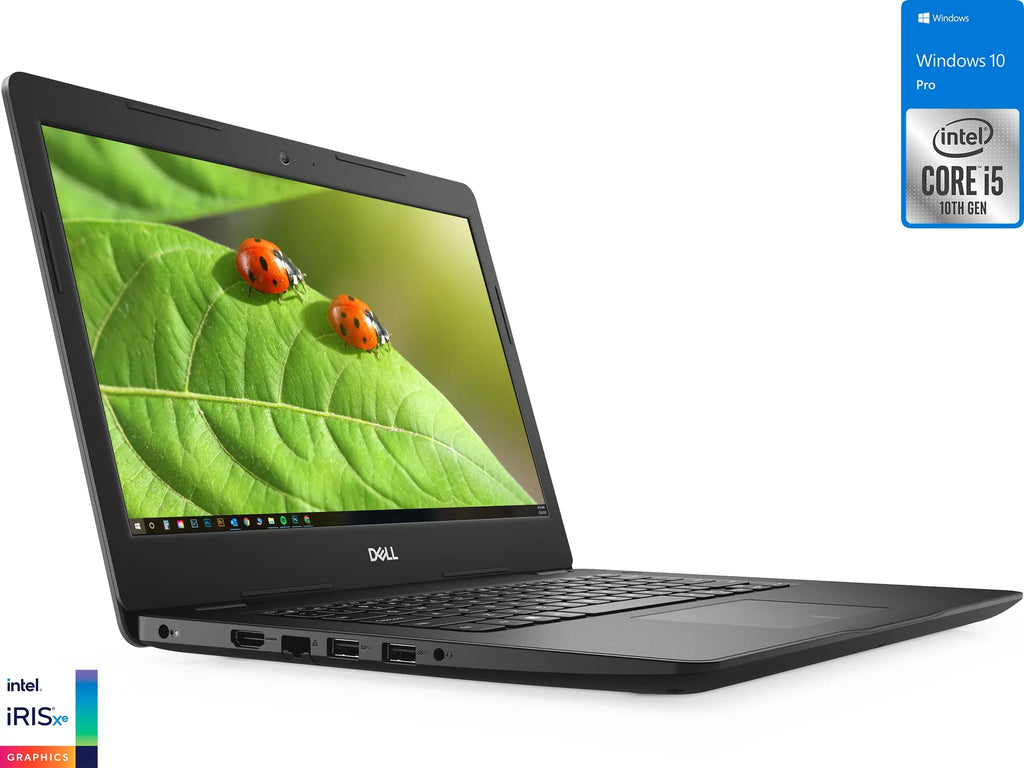Dell Inspiron 3493 Laptop, 14" FHD Display, Intel Core i5-1035G4 Upto 3.7GHz, 16GB RAM, 1TB NVMe SSD, HDMI, Card Reader, Wi-Fi, Bluetooth, Windows 10 Pro