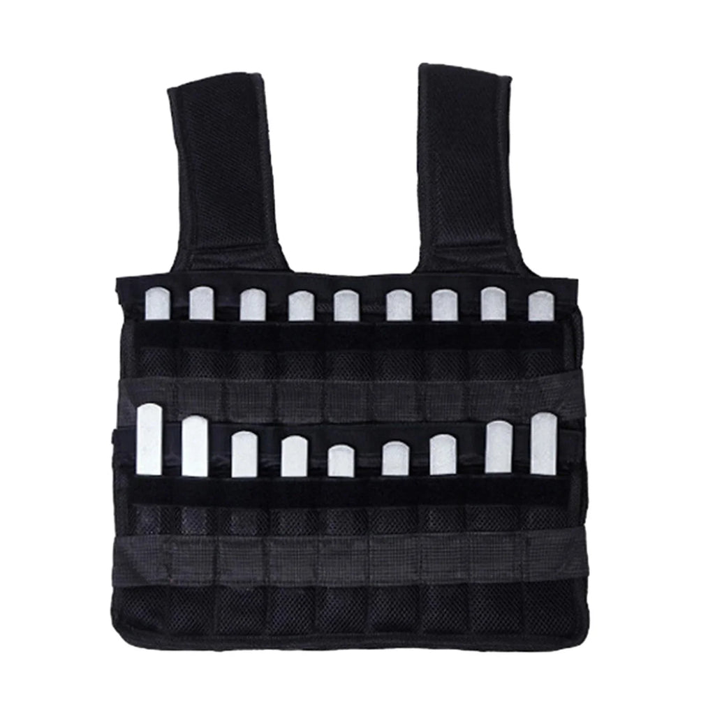 yotijar Loading Vest 18 Pockets Fitness Slim Design Max Loading 3kg Body Weight Vest
