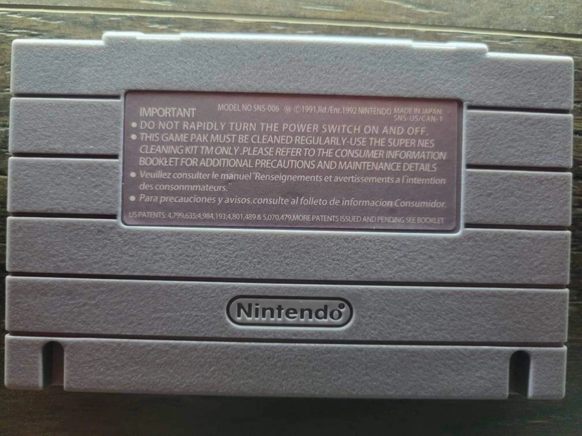 OutlAnder - SNES - Super Nintendo Ent. System 1993 NTSC/PAL Cartridge