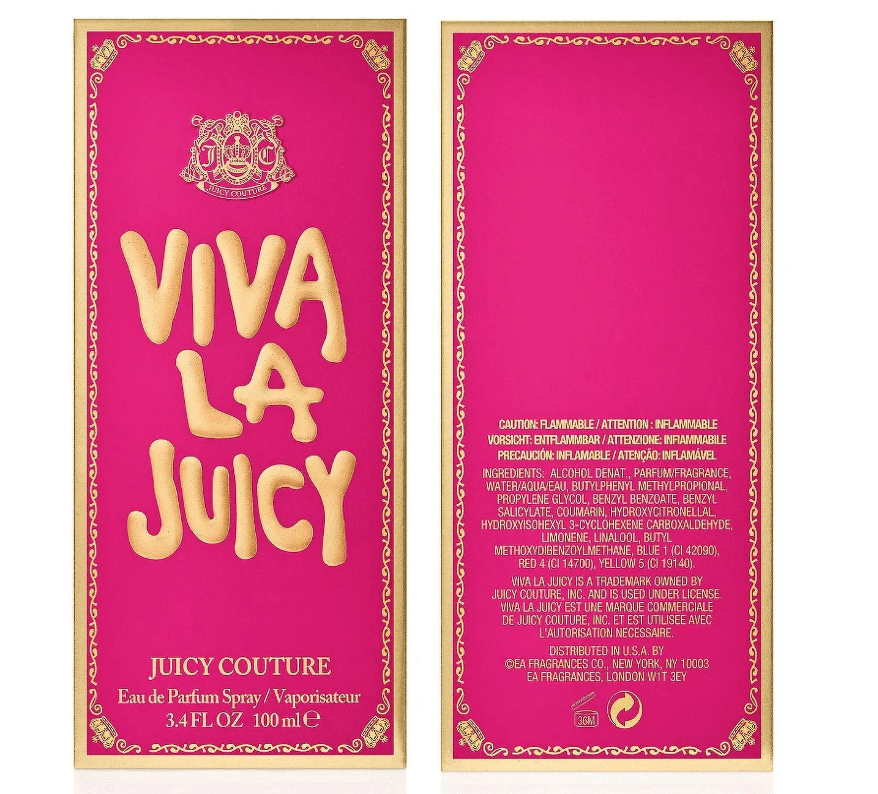 Juicy Couture Viva la Juicy Eau de Parfum Women 3.4 Oz *EN