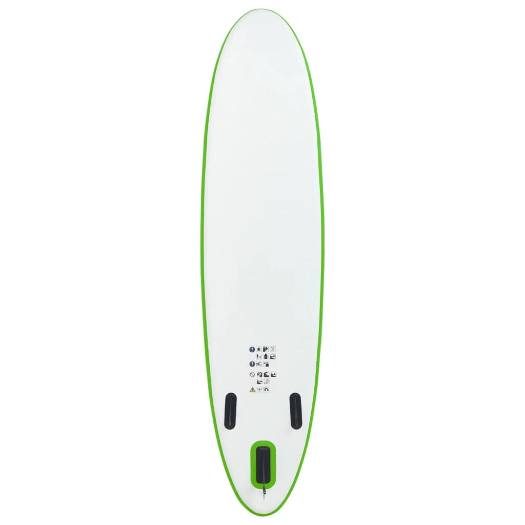 Dcenta Inflatable Paddle Board Set Beach Surfing Board with Oar, Fin, Hand Pump, Kit and Carrying Bag Surfboard Adults