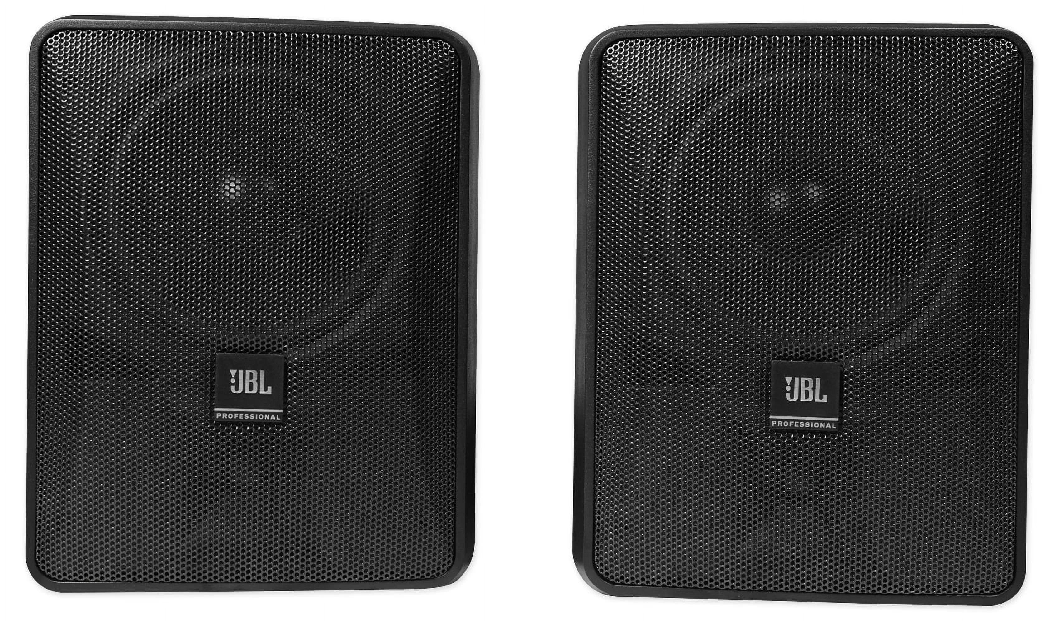 4) JBL 5.25" Black Commercial Wall+6.5" Ceiling Speakers+Amp Restaurant/Cafe/Bar