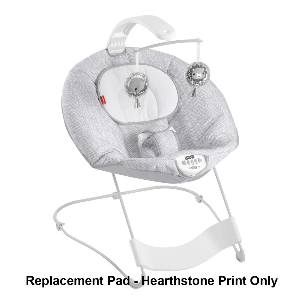 Replacement Part Fisher-Price See & Soothe Deluxe Bouncer Babies - HBD24 ~ Replacement Coating / Pad / Cushion ~ Hearthstone Print
