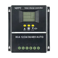 Lixada Solar Controller Automatic Voltage Identification Rechargeable Battery Leadacid Cell LCD Display Off-grid Electrical Power Generating Systems