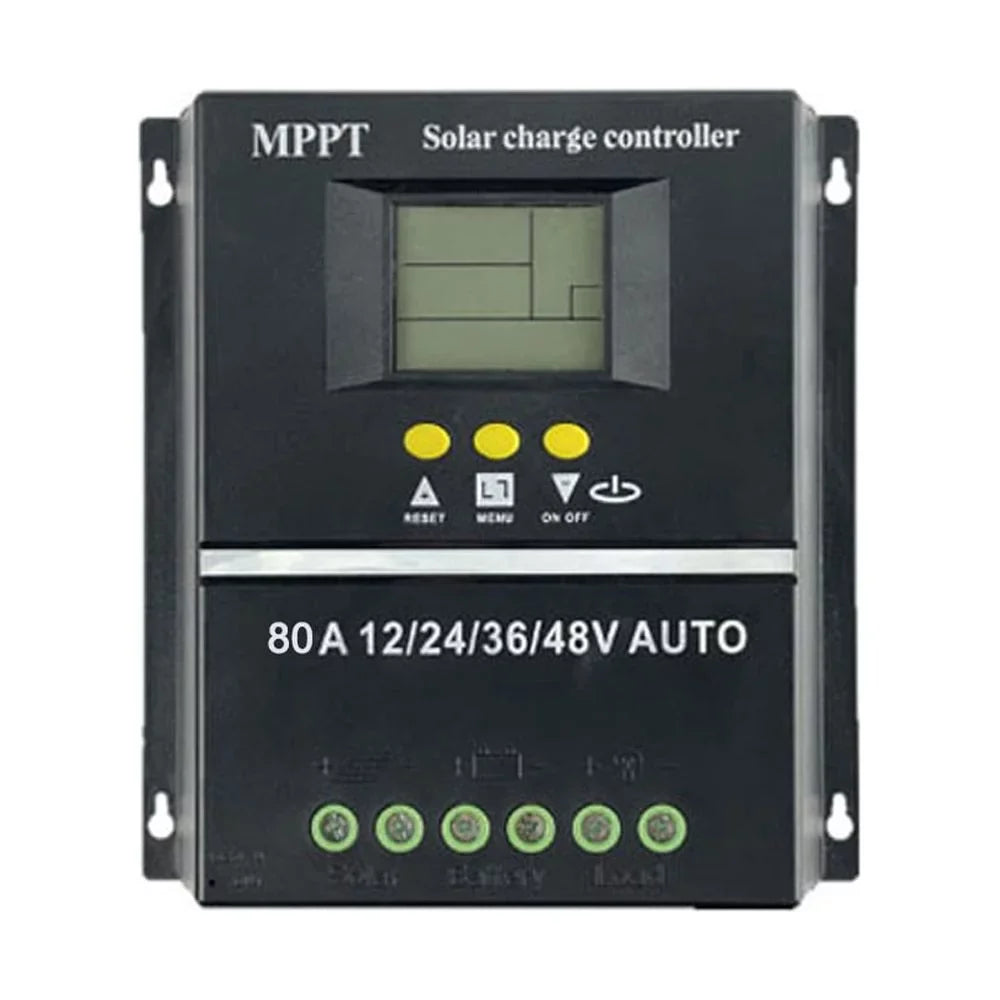 Lixada Solar Controller Automatic Voltage Identification Rechargeable Battery Leadacid Cell LCD Display Off-grid Electrical Power Generating Systems