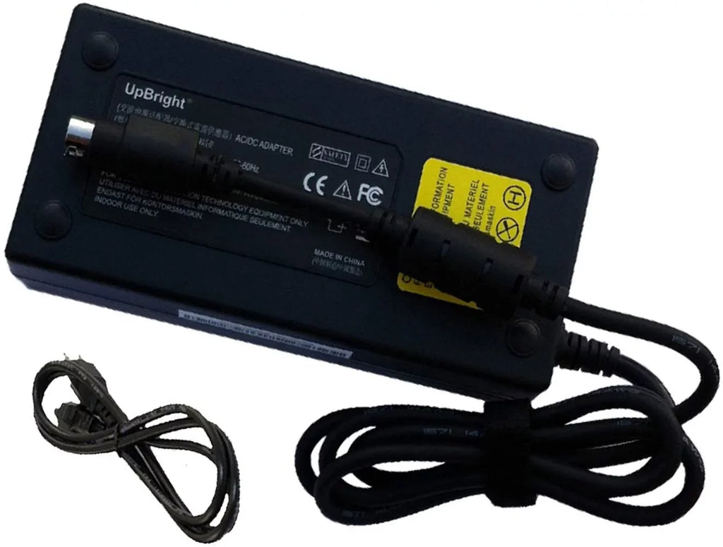 UPBRIGHT New 4-Pin DIN 20V 8A 160W AC / DC Adapter For Alienware Area-51m Laptop Notebook PC Power Supply Cord Cable Battery Charger Mains PSU (with 4 Prong Connector)