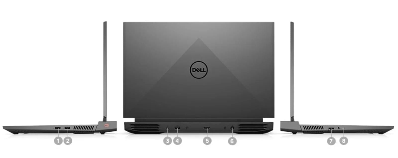 Restored Dell G15 5511 Gaming Laptop (2021) | 15.6" FHD | Core i7 - 512GB SSD - 16GB RAM - RTX 3060 | 8 Cores @ 4.6 GHz - 11th Gen CPU - 12GB GDDR6 (Refurbished)