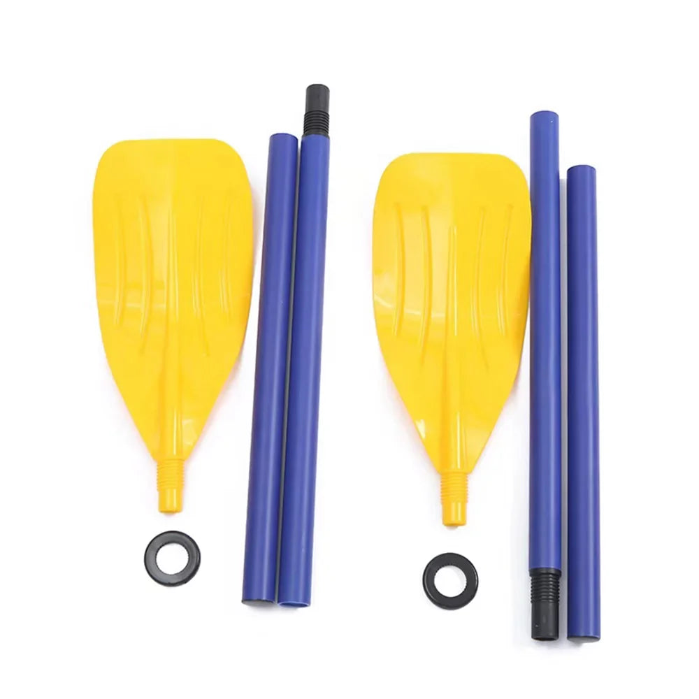 Tomshine Inflatable Ship Inflatable Rafts Portable Thicken PVC Vessel with Air Pump Paddle