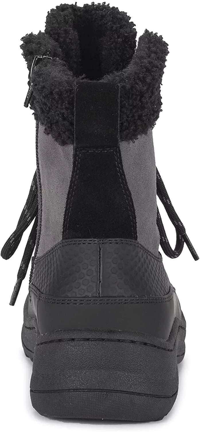 Baretraps ALTA Women's Boots Dark Grey/Black Suede Size 5.5 M (BT28513)