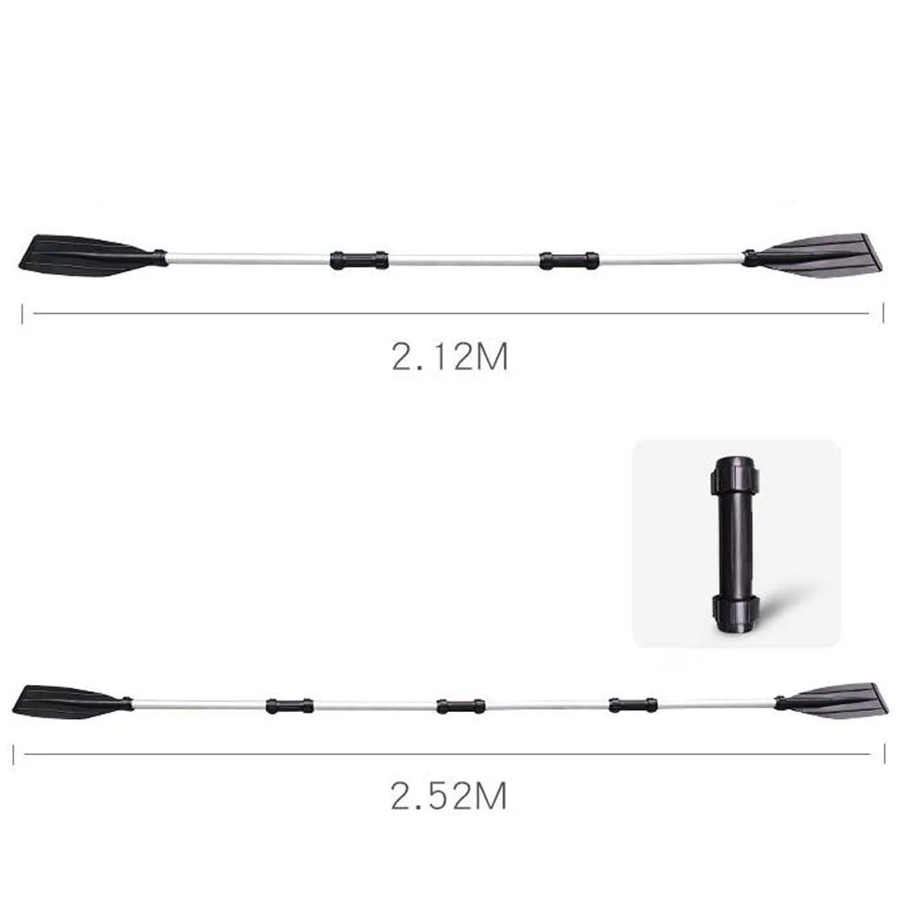 1 Pair 49.6 inches - Heavy Duty Aluminum Alloy Lightweight Craft Oars Inflatable Kayaks Canoe Raft Rubber Dinghy